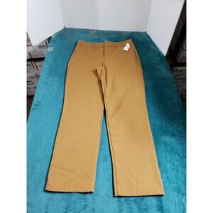 Old Navy Pants Size 4 Womens Brown Stretch Ladies Pixie High Rise Ankle NWT